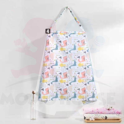 Breastfeeding Nursing Cover With Net Cotton Apron Shawl Cloth Blanket