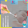 Ear Earpick Extractor LED FlashLight Health Ear Cleaner Earwax Remover For Kids and Adult