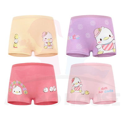 4pcs/set Baby Girl Underwear Cotton Soft Kids Girl Cotton Underwear Panties Seluar Dalam Budak Perempuan