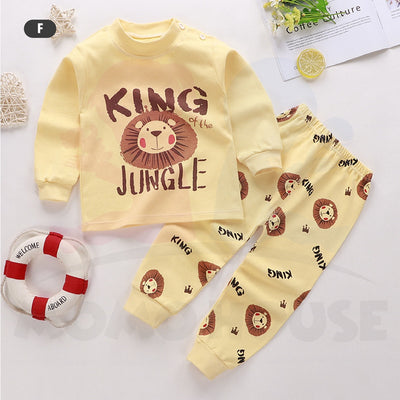 Newborn Premium Pyjamas Baby Sleepsuit Long Sleeve Set Baju Tidur Bayi (MYB060)