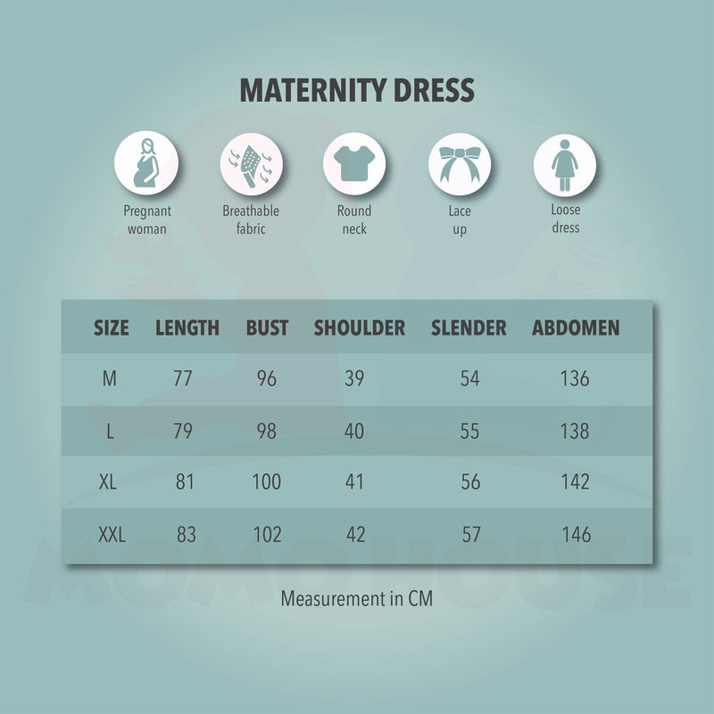 Baju Raya Maternity Blouse Korean Pregnant Blouse Long Sleeve Pregnant Maternity Dresses Baju Mengandung (MDBR)