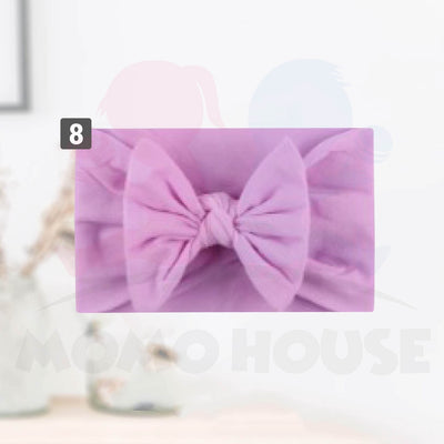 Baby Headband Cute Ribbon Newborn Baby Girls Elastic Hair Bands Soft Nylon Hair Accessories