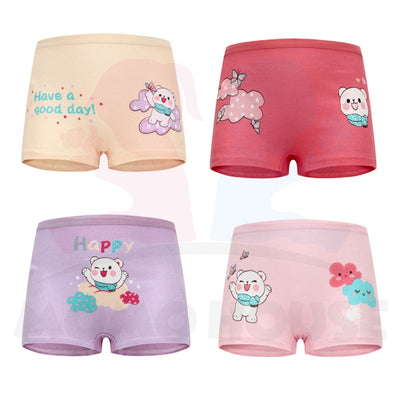 4pcs/set Baby Girl Underwear Cotton Soft Kids Girl Cotton Underwear Panties Seluar Dalam Budak Perempuan