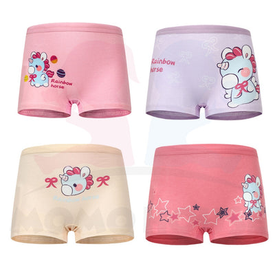 4pcs/set Baby Girl Underwear Cotton Soft Kids Girl Cotton Underwear Panties Seluar Dalam Budak Perempuan