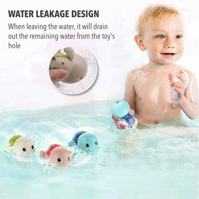 Baby Bath Toys Swimming Toys Bathing Small Toy Showering Funny Toys for Kids Toddler Toy Mainan Mandi