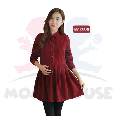 Maternity Muslimah Blouse Women Long Sleeve Muslimah Baju Mengandung Labuh Muslimah (MBM003)