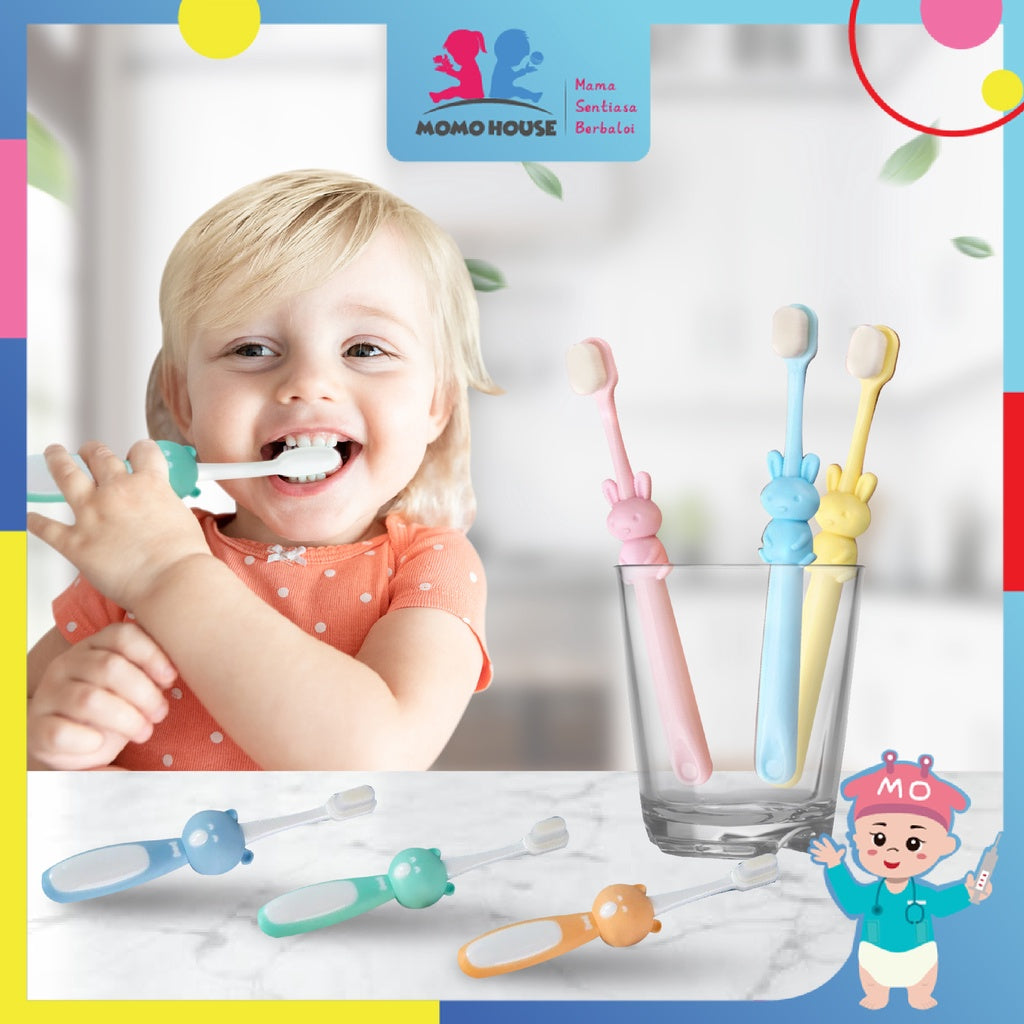Kid Toothbrush Ultra Soft Children's Toothbrush Cartoon Kids Girls Boys Toothbrush Oral Hygiene Toothpaste1-12 yrs old