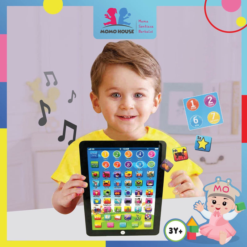 Kids Early Learning Education Touch Screen Mini iPad Tablet - English and Number