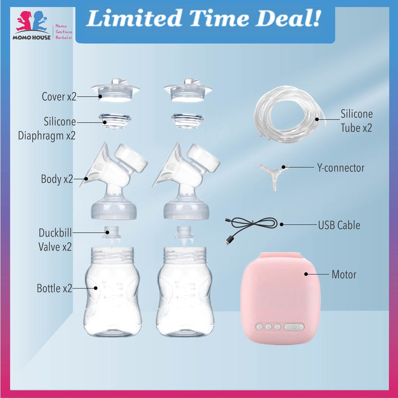 Electric Double Breast Pump Spare Part Pam Susu