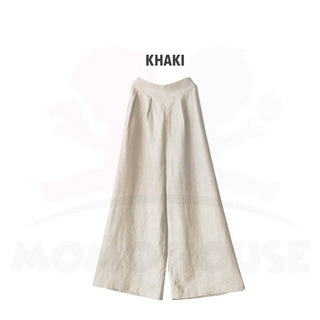 Maternity Pants Wide Leg Bottom Pants Stretchable Soft Maternity Pants Seluar Mengandung Muslimah Panjang (MP001)