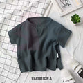 Baju Budak Lelaki Kids Shirt Boy Baby Shirt Baju Bayi Lelaki Casual Baby Boy Outfit Kids Plain Shirt tshirt budak lelaki