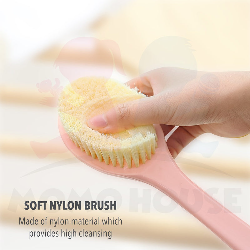 Bath Shower Body Back Brush Spa  Scrubber Massage Brush Berus Mandi