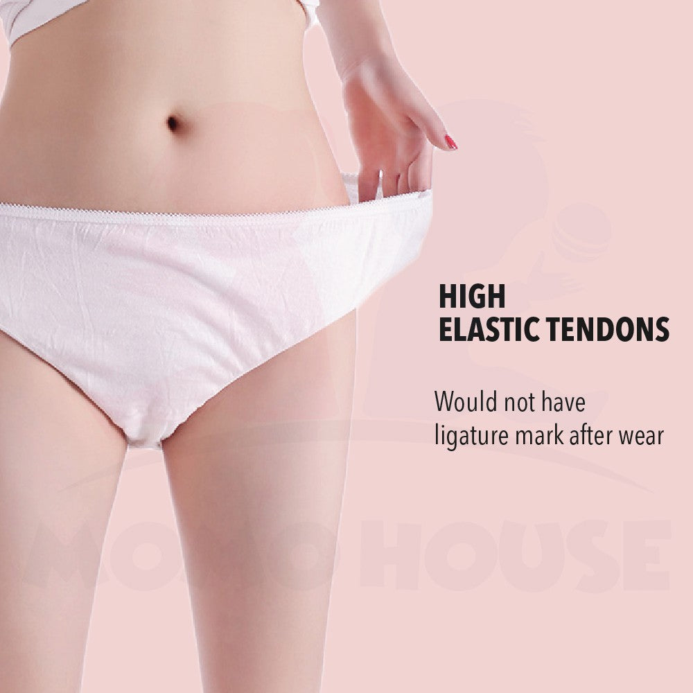 RM2.50/6pcs Disposable Underwear Women maternity Panties Seluar Dalam Pakai  Buang Di Hospital