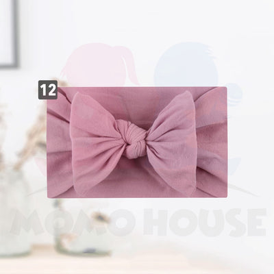 Baby Headband Cute Ribbon Newborn Baby Girls Elastic Hair Bands Soft Nylon Hair Accessories