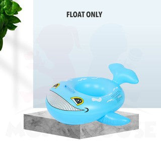 Baby Kids Inflatable Swimming Ring Toddler Float Boat Ring With Seat Pelampung Bayi - Shark Design