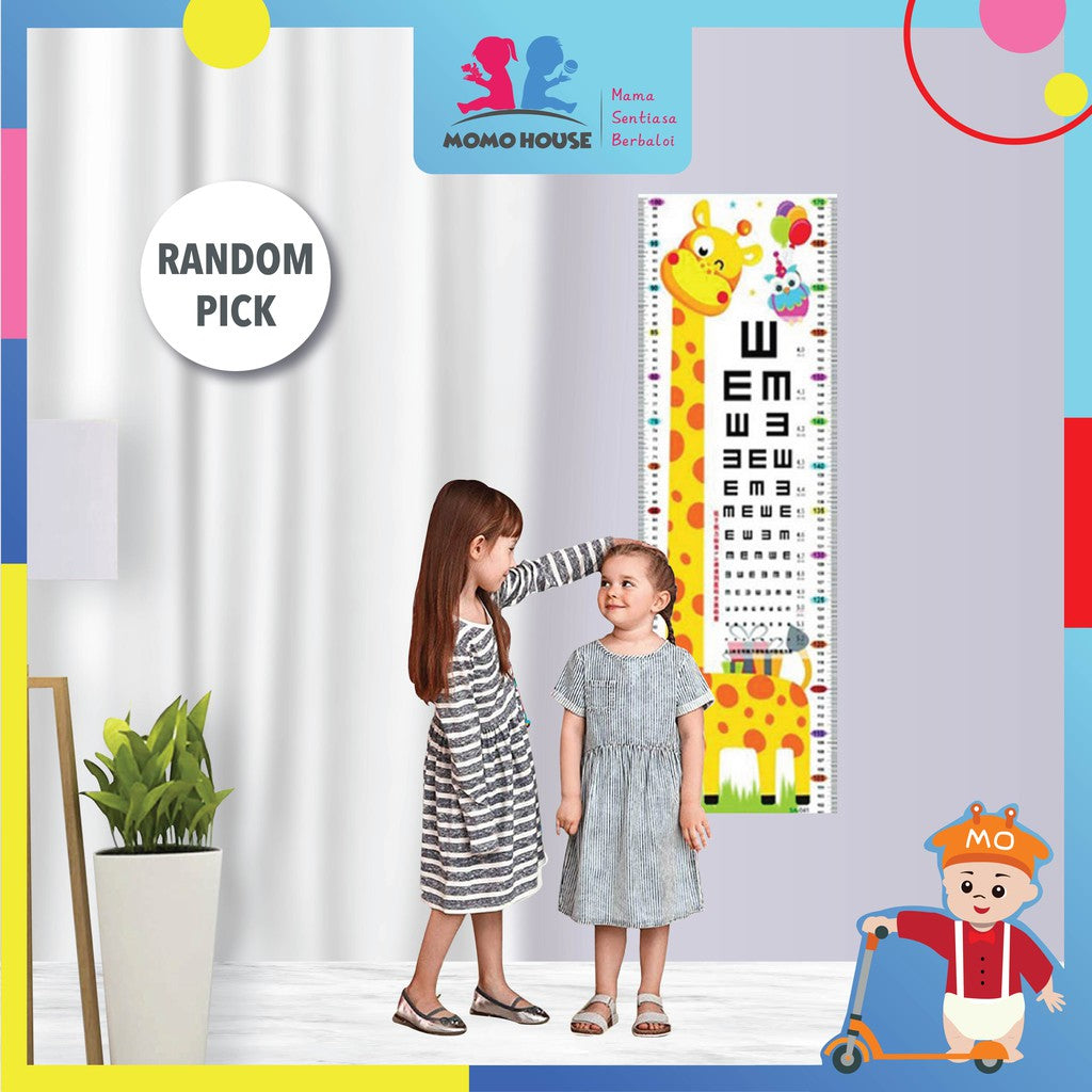 Height Measurement Wall Sticker Children's Room Decorative Wall Stickers Cartoon Wallpaper Measurement Height
