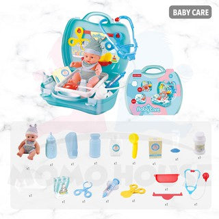 (10 Designs) Pretend Play Kids Toy Box Dream the Suitcase Tools Set