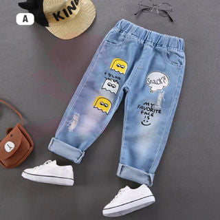 Baby Girl Jeans Baby Boy Pants Seluar Jeans Budak Perempuan Kids Girl Jeans Boy Jeans Kids Boy Jeans Pants Girl Pants