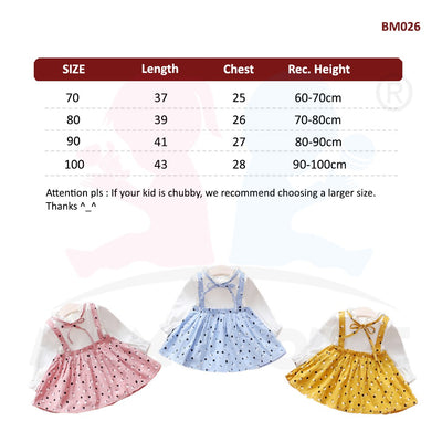 Baju Baby Girl Clothing Girl Dress for Kids Girl (BM026)