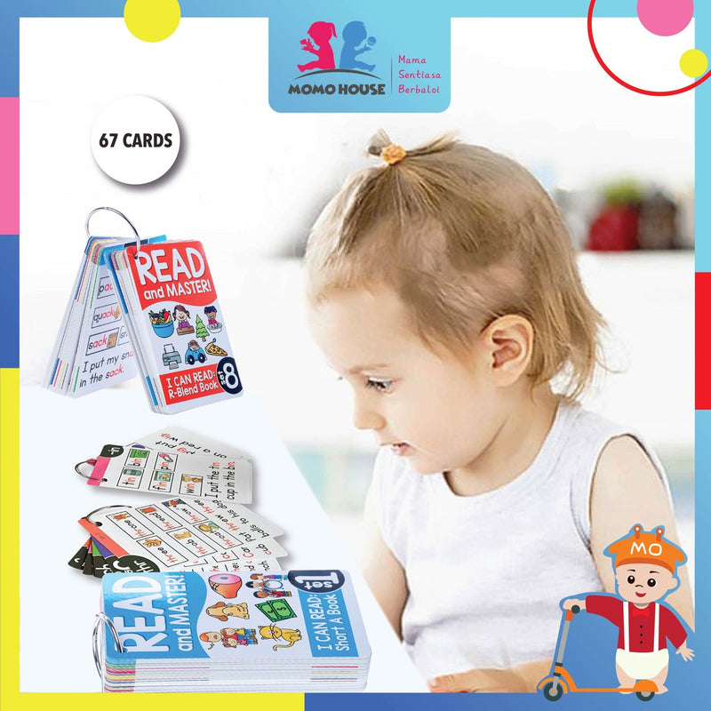 Early Learning Flash Card Vocabulary Card Kad Imbasan Budak Kids Education Cards