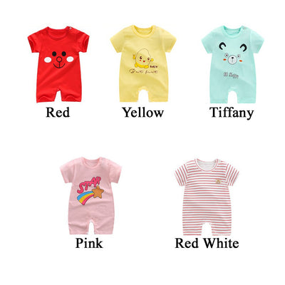 Baby Romper Newborn Jumpsuit Baju Short Sleeve Clothing (BM001)