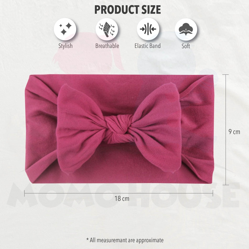 Baby Headband Cute Ribbon Newborn Baby Girls Elastic Hair Bands Soft Nylon Hair Accessories