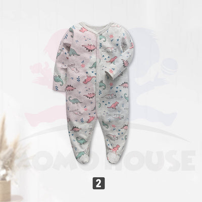 Newborn Baby Jumpsuit Boy & Girl Cute Design Long Sleeve 100% Cotton Jumpsuit Baju Kanak-Kanak Romper Jumpsuit ( MYB041)