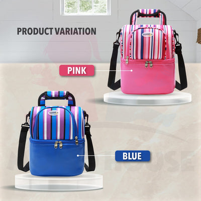 Portable 2 Layer Sling Cooler Bag For Breastmilk Storage Bag Bottle Feeding