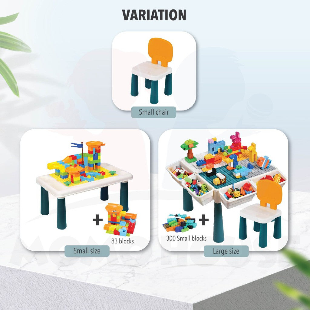 New Design Premium Quality Multi-Function Children Table Building Bloc ...