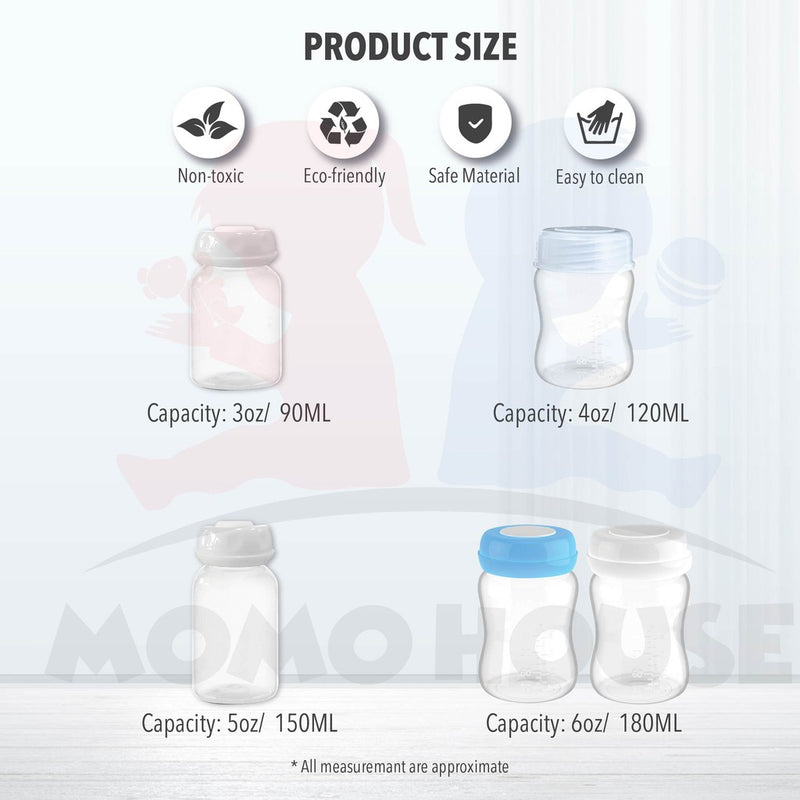 3oz/ 4oz/ 5oz/ 6oz Breastmilk Storage Bottle Breast Milk Breastfeeding Bottle