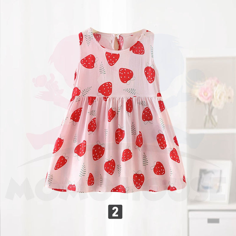 Baju Baby Girl Dress Baju Bayi Perempuan Clothing Princess Gaun Newborn Pakaian Kanak Baju Budak Perempuan (MYB035)