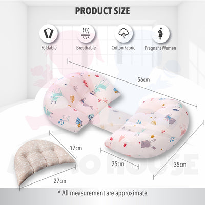 Pregnant Pillow U Shape Belly Support Waist Side Support Women Abdomen Back Sleeper Pregnancy Maternity Pillows