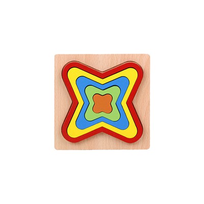 Wooden 3D Puzzle Jigsaw Wood Kids Baby Early Educational Learning Toys Extra Thick Wood Material