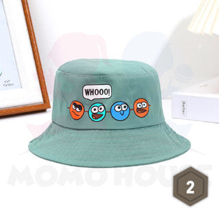 Kids Hat Bucket Cap Baby Hat Topi Budak Kids Hat Beach Topi Pantai Budak Boy Kids Bucket Hat Girl Kids Sun Hat