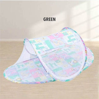 Folding Mosquito Net Infant Cushion Mattress Baby Bed Nets