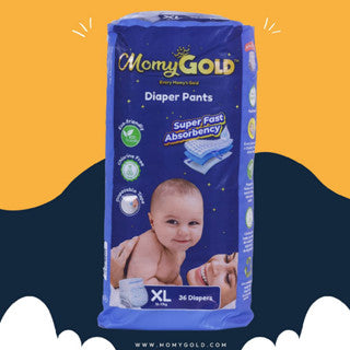 MOMY GOLD Diapers Pants M Lampin Baby Diapers Pants L Lampin Bayi Diapers Pants XL Diapers Pants XXL