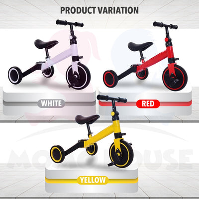 Children's Multifunction Tricycle 3-in-1 mode Children Scooter Balance Car/ Cycling mode and Sliding mode 3 Wheels