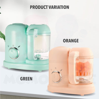 (4 in 1) Baby Food Processor Blender - Steam & Blend