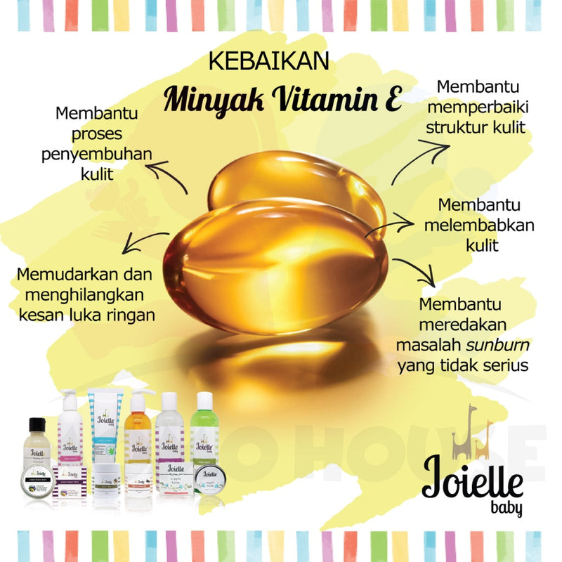 Joielle Baby Top to Toe Cleanser (250ml/500ml)