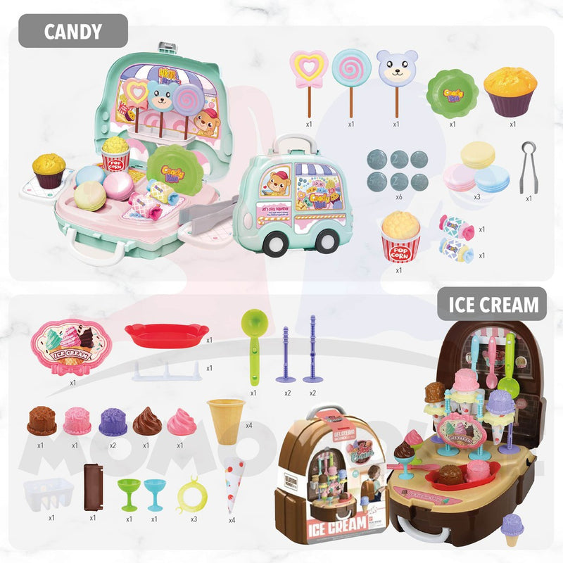 (10 Designs) Pretend Play Kids Toy Box Dream the Suitcase Tools Set