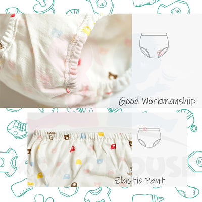 Baby Kids Underwear Cotton Panties Children Underwear Seluar Dalam Bayi (Design Random Pick)