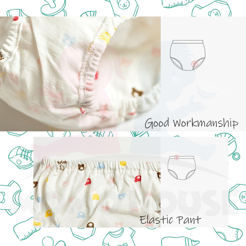 Baby Kids Underwear Cotton Panties Children Underwear Seluar Dalam Bayi (Design Random Pick)