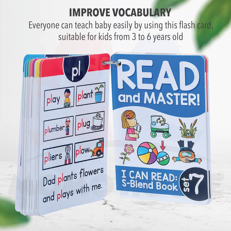 Early Learning Flash Card Vocabulary Card Kad Imbasan Budak Kids Education Cards