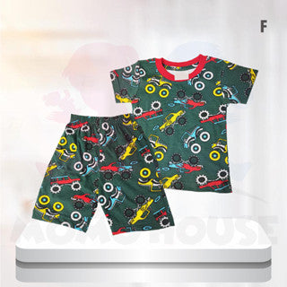 Baju Baby Newborn Baby Clothing Tshirt Bayi Baju Murah Printed Cartoon T Shirt Unisex Short Sleeve Shirt (Random Pick)