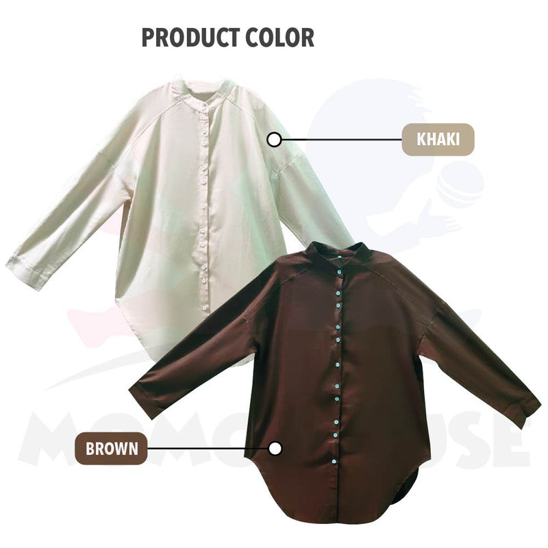 Maternity Muslimah Maternity Blouse Button Up Long Sleeve Baju Mengandung Muslimah Blouse (MBM004)