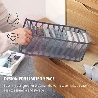 Household Underwear Storage Box Foldable Socks Bra Storage Bra Organzier Panties Organizer Tempat Simpan Baju Dalam