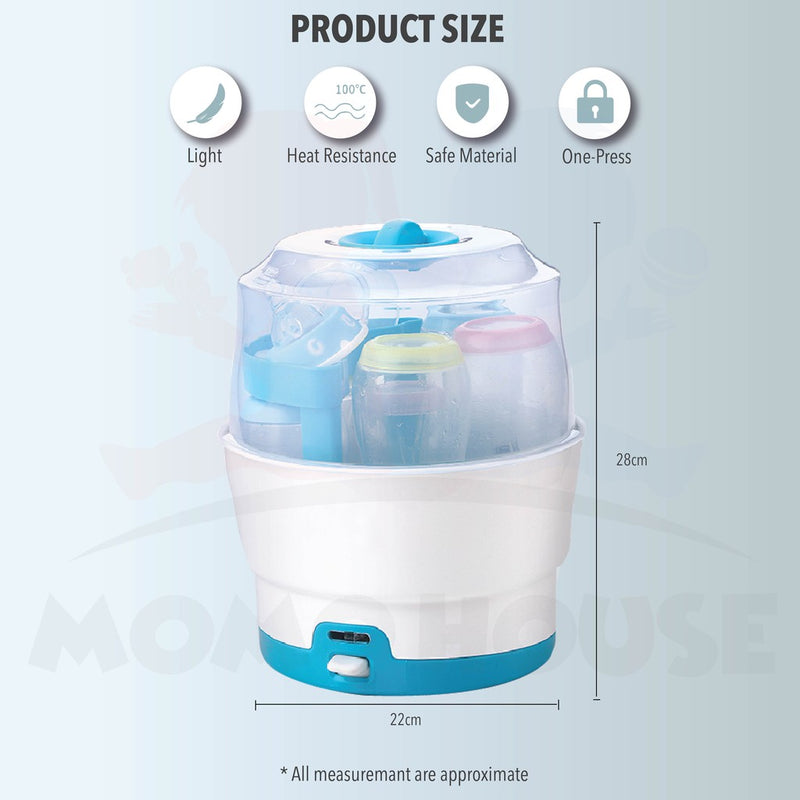 Baby Feeding Bottles & Toys Sterilizer Steriliser (6 in 1)