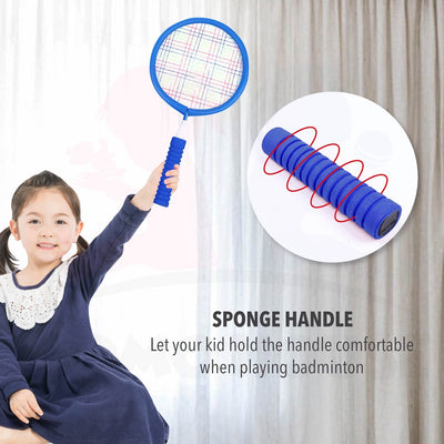 Junior Badminton Racket Set Children Badminton Racket  Indoor Outdoor Sports Shuttlecock