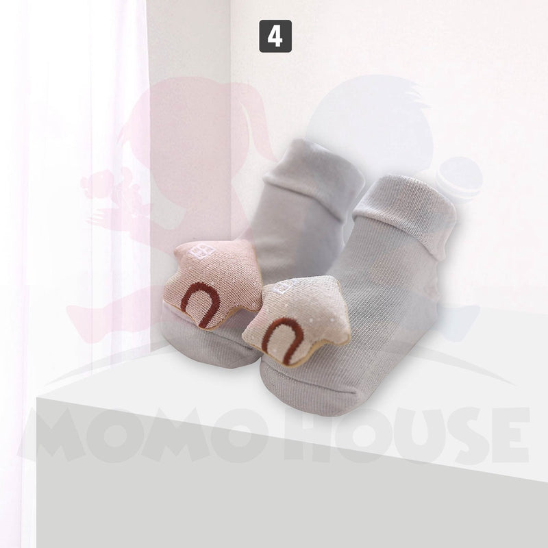 Newborn Sock Baby Cotton Cute 3D Sock Anti-Slip Baby Sock Stokin Bayi Comel 3D ( 3DSOCK )