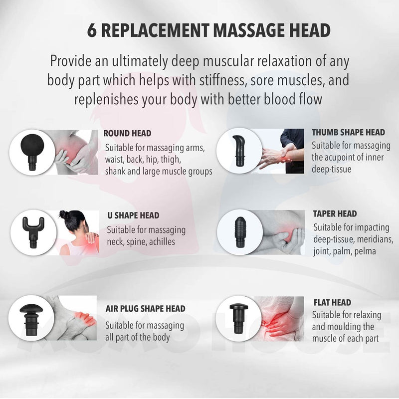 Professional Massage Gun Muscle Massage Gun Health Body Massage Machine Pregnancy Massage Gun